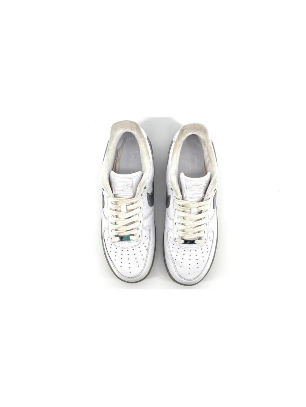 Nike Air Force 1 '07 Premium 'White Metallic Silver' - Picture 4 of 9